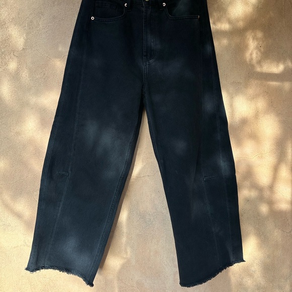 SOLD - ROUCHA Dessau Denim washed black size A small - Picture 3 of 8